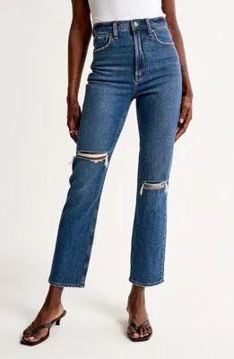 Abercrombie 90s STRAIGHT ULTRA HIGHRISE thumbnail 1