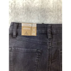 Prana Kayla High Rise Jean Womens 0 25 Solid Denim Dark Grey Black 1968371 thumbnail 6