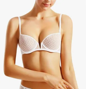 Demi Bra for Women-Unlined Bras with Underwire Woman’s Ultra-Thin Bra Balconette thumbnail 1
