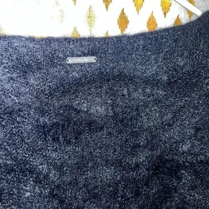 Fabletics Mini Crop Cardigan in Faux Mohair Black size L thumbnail 8