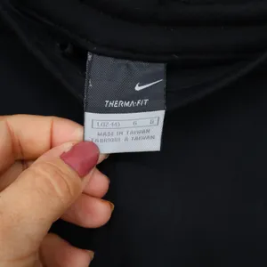 Nike Pants Womens L Therma-FIT Black Zippered Pocket Ankle Zip Excellent thumbnail 2