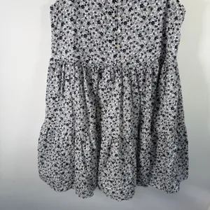 &‎ Other Stories Black White Floral Tiered Babydoll Mini Dress Womens Small thumbnail 4