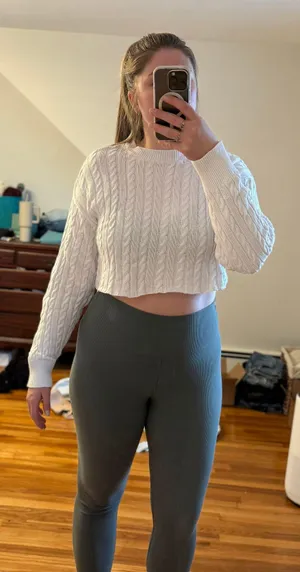 Aerie Cropped Sweater thumbnail 2
