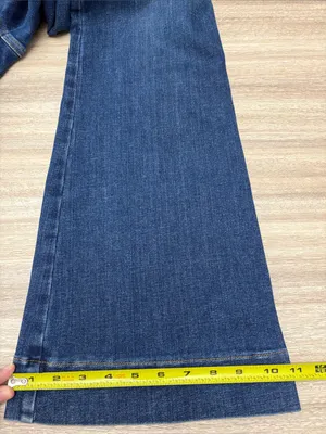 Spanx Everywhere Patch Pocket Flare Leg Jeans Women Size Large Tall #20850T thumbnail 7