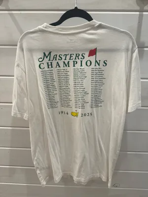 2025 Masters Tournament Tshirt White Size L thumbnail 2