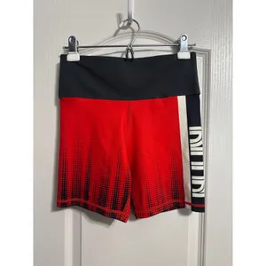 Kith High Waist Gradient Logo Biker Shorts Athleisure Streetwear Activewear‎ thumbnail 2