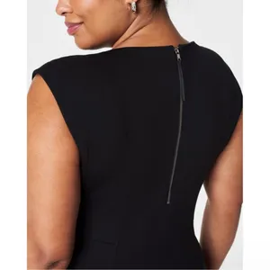 NWT SPANX The Perfect‎ Ponte V-Neck Seamed Top small thumbnail 4