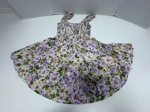 Sky to Moon Purple Floral Mini Dress - Size‎ S. thumbnail 10