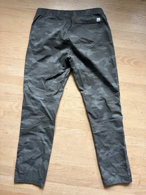 Vuori Ripstop Camo Pants Womens Large Green Preppy Outdoor Casual Straight Leg thumbnail 6