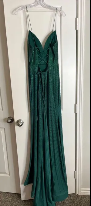 Green Prom Dress Size 2 thumbnail 2