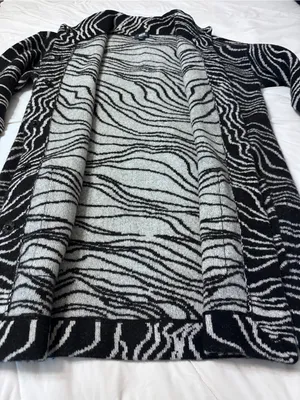 Maeve by Anthropologie Eunice Funnel Neck Wool Blend Cardigan - Size L thumbnail 7