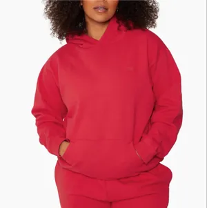 Set Active Heavyweight Hoodie in Bright Red/Fire thumbnail 1