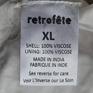 RETROFÉTE‎ Claire Belted Sequined Chiffon Mini Dress Iridescent XL NEW thumbnail 6