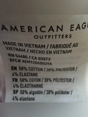 American Eagle Lavender Ribbed Henley Cami Crop Top Womens Small Y2K Style Shirt thumbnail 6