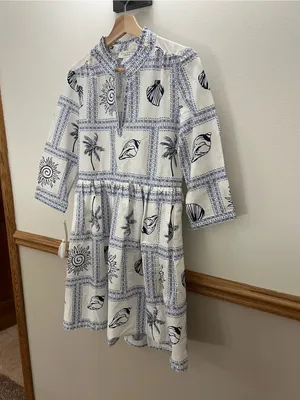 NWT Calypso St. Barth Dress Beach Vacation Mini Dress size small retails $179 thumbnail 4