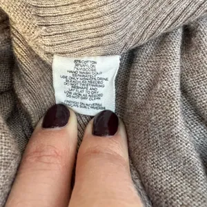Anthropologie Moth Cardigan Sweater Tan Shoulder Cutout Size S thumbnail 5