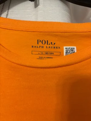 Orange Polo tee thumbnail 2