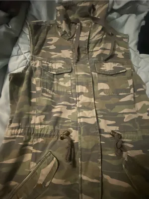American Rag Cie Camouflage dress - Green Camo thumbnail 4