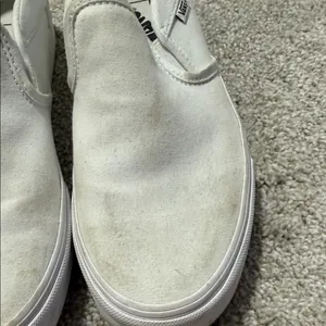 Vans Classic White Canvas Slip-Ons thumbnail 5