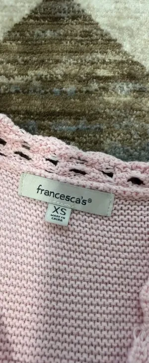 Francesca's Sweater vest cropped thumbnail 3