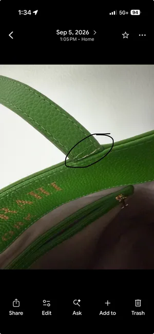 Isaac Mizrahi Lime Green Tote (Discontinued) thumbnail 15