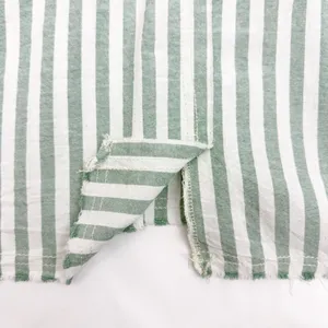 POL Striped Sage Multi Balloon Sleeve Printed Woven Mixed Print Shirt Shacket thumbnail 14