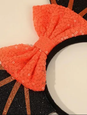 Boutique NWOT - Halloween Minnie Ears thumbnail 4