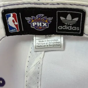 VTG Phoenix Suns Adidas Women NBA Ombre White Purple Bling Logo Y2K Cap‎ Hat thumbnail 7