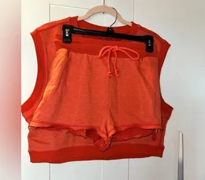NWT Free People Time After Time Set In Flame Current Color on Free People $98 thumbnail 7