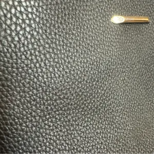Black cross-body purse with gold detailing thumbnail 6