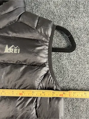 REI Co-op Down Vest Women's XS Black Pertex Quantum Packable Puffer thumbnail 6