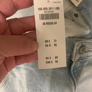 Abercrombie & Fitch The 90s Straight low rise size 22 thumbnail 6