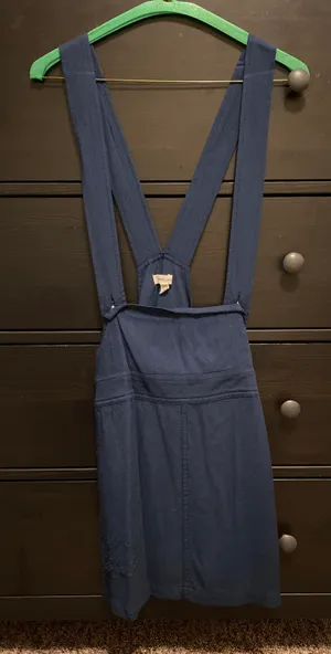 Silence + Noise Navy Overalls thumbnail 1