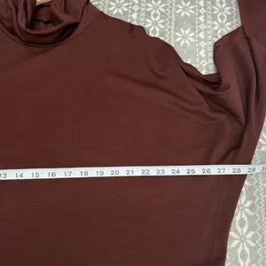 Lululemon Lab Moraine Turtleneck Merino‎ Wool Blend Pullover Dark Cedar Casual thumbnail 9
