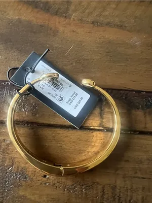 Brand New, Kate Spade, Spot The Spade Open Hinge Bangle thumbnail 3