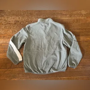 Nike Woman’s Clemson Embroidered Grey Quarter Zip Polyester Pullover Size Medium thumbnail 4