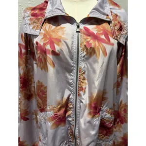 Anthropologie Hei Hei Alden Floral Hooded Jacket Outdoors Casual Sz L thumbnail 3