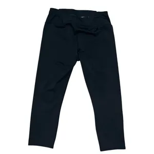 Athleta Black Chaturanga Cropped Capri Pants size Small thumbnail 4