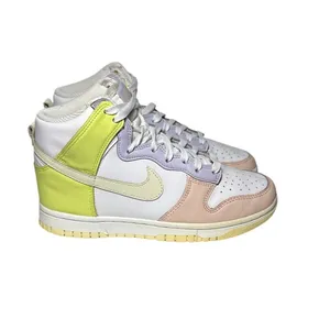 Nike Dunk High Cashmere Lemon Twist Sneakers Size Women's 6.5 thumbnail 2
