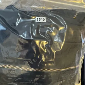1545 | Michael‎ Kors Hooded Anorak Rain Jacket Gold Hardware Black Womens S thumbnail 11
