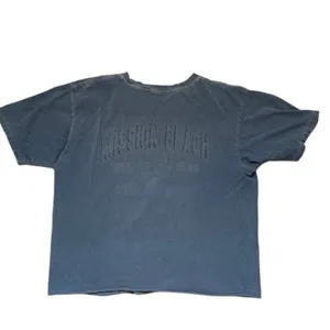 American Vintage Vintage Faded Mission Beach San Diego Blue Tshirt Medium Cropped thumbnail 2
