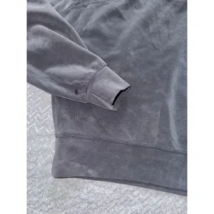 Lululemon Sweatshirt Womens Black Fleece Perfectly‎ Oversized Softstreme Sz 4 thumbnail 3