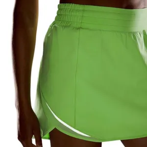 Lululemon Hotty Hot High-Rise Skirt Scream Green Light Size 4 skort thumbnail 6