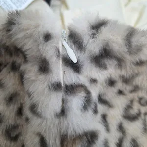 ROMWE Leopard Print Grunge Punk Spring Carnival Fluffy Mini Skort‎ Y2K Size L thumbnail 7