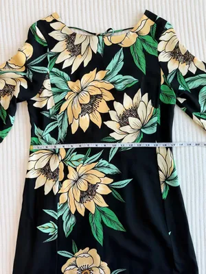 FARM Rio Long Bell Sleeve Mini Dress with Low Tie Back in Tropical Floral Print thumbnail 11