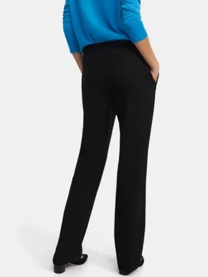 Theory Straight Pull-On Pant Admiral Crepe Size 0 thumbnail 2