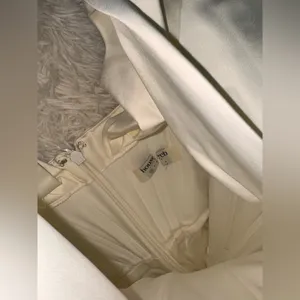 NWOT House Of CB 'Arista' Ivory Satin Corset Mini Dress sz XS thumbnail 5