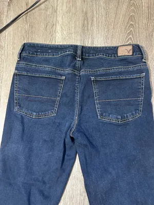 American Eagle Outfitters Navy Straight Leg Women’s Jeans thumbnail 5