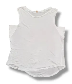 Lunya‎ White Racerback Tank Top Athletic Casual Basic Layering Womens XL thumbnail 1