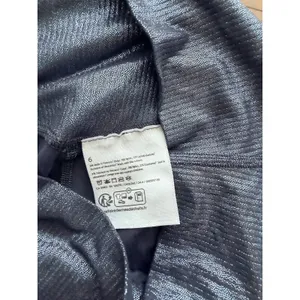 Lululemon Align High-Rise Ribbed Pant 28" *Shine Size 6 Radiate Foil Print Black thumbnail 5
